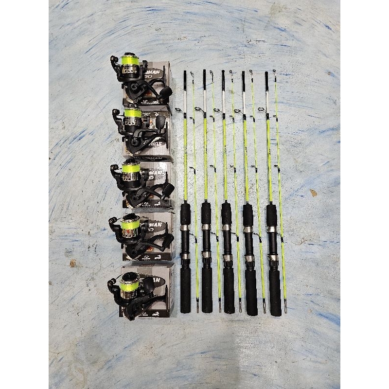 5 SET JORAN PANCING UDANG LENTUR FIBER SOLID