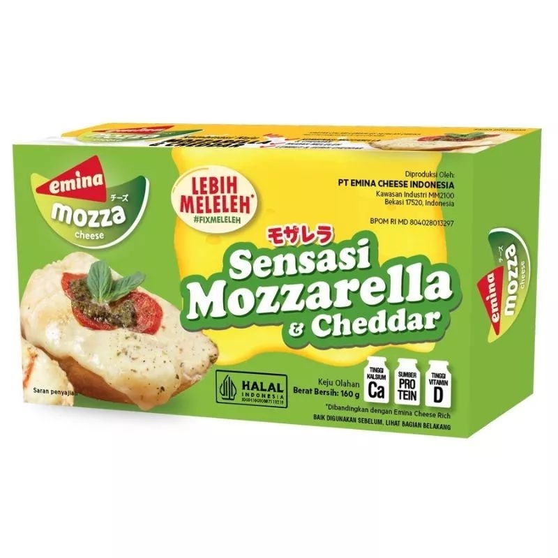 

(160 gr) Keju Emina Mozzarella