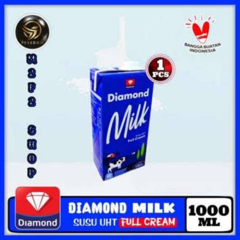 

SUSU CAIR DIAMOND FULL CREAM 1 LITER