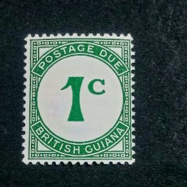 

koleksi Prangko Kuno 1 Cent British Guiana