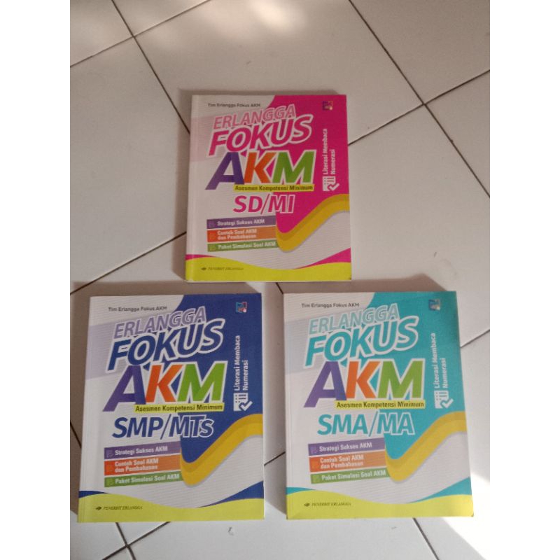 FOKUS AKM SD,AKM SMP,AKM SMA REVISI