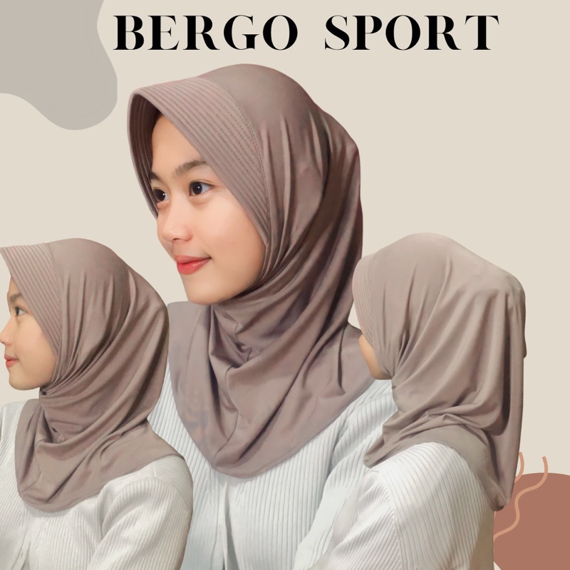 HIJAB SPORT PREMIUM /KERUDUNG SPORT PET KECIL