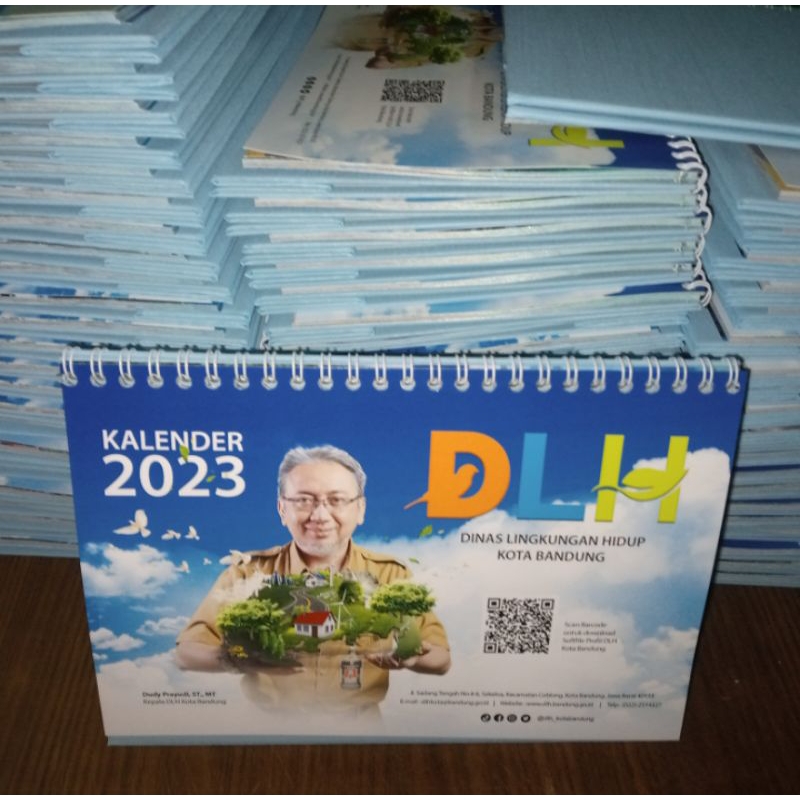 

Kalender Meja A5 Custom 7 lembar 1 cover