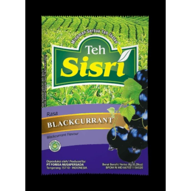 

minuman sachet sisri