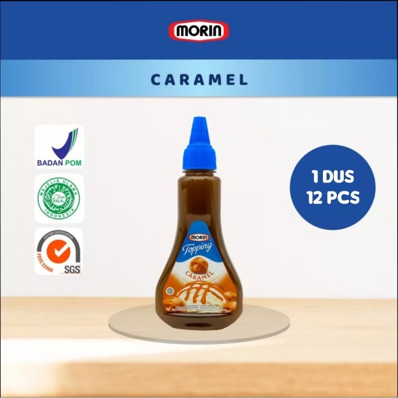 

Morin Topping Caramel Kemasan 310gr 310 gr 1 Dus / Box / Kardus / Karton