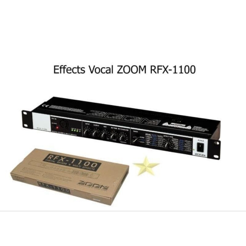 Efek Vocal Effect Vocal Zoom RFX-1100 RFX1100 RFX 1100 TERBAIK