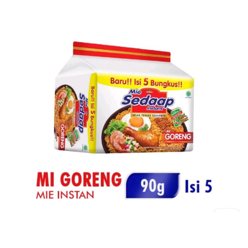 

SEDAAP GORENG ISI 5 X 75 GR