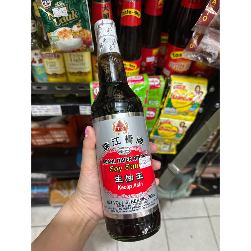 

kecap asin silver//pearl river bridge//kecap silver 600ml