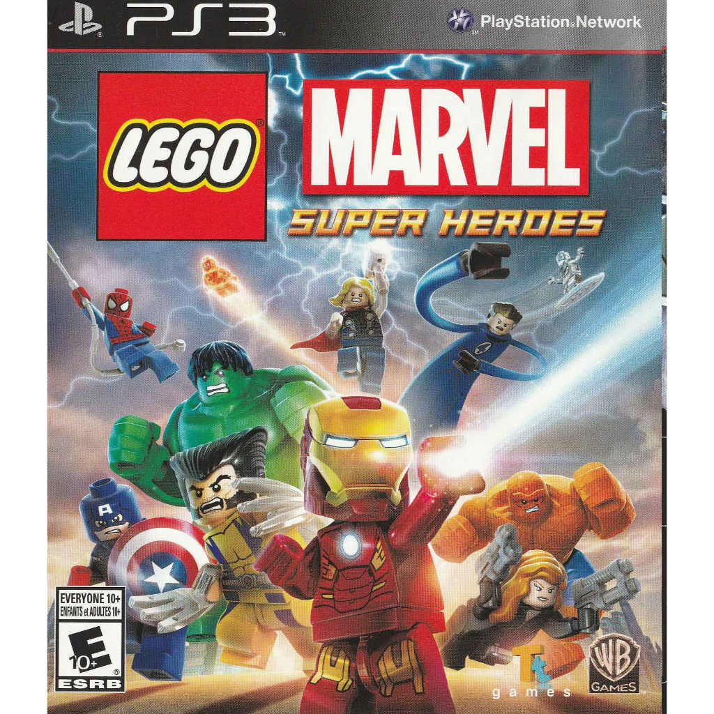 KASET GAME PS3 PKG LEGO MARVEL SUPER HEROES