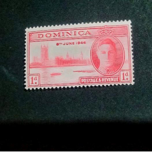

koleksi Prangko Kuno Koloni Inggris Dominika June 1946