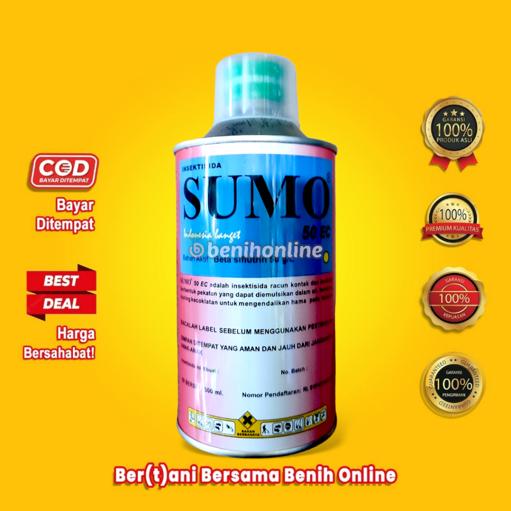 INSEKTISIDA SUMO 50 EC 500 ML insektisida pembasmi ulat dan kutu