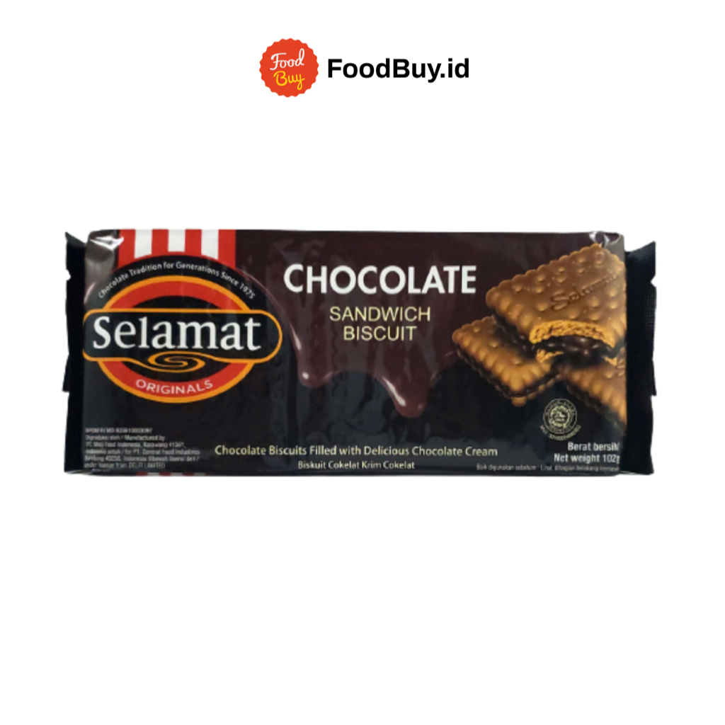 

Selamat Sandwich Biscuit Chocolate 102 Gr