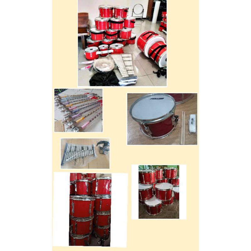 OLSHOP BANJARMASIN - satu set alat music marching band rolling TK SD SMP SMA