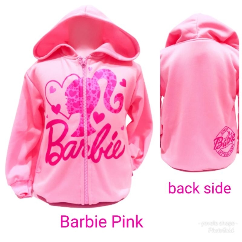 [Whispers] Jaket Anak Perempuan Karakter Pony, Barbie, Kuromi n My Melody