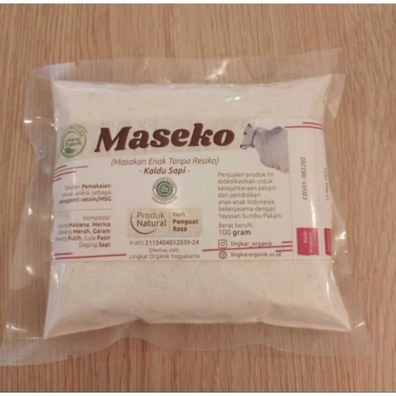 

Kaldu Sapi Maseko Refill 100gr