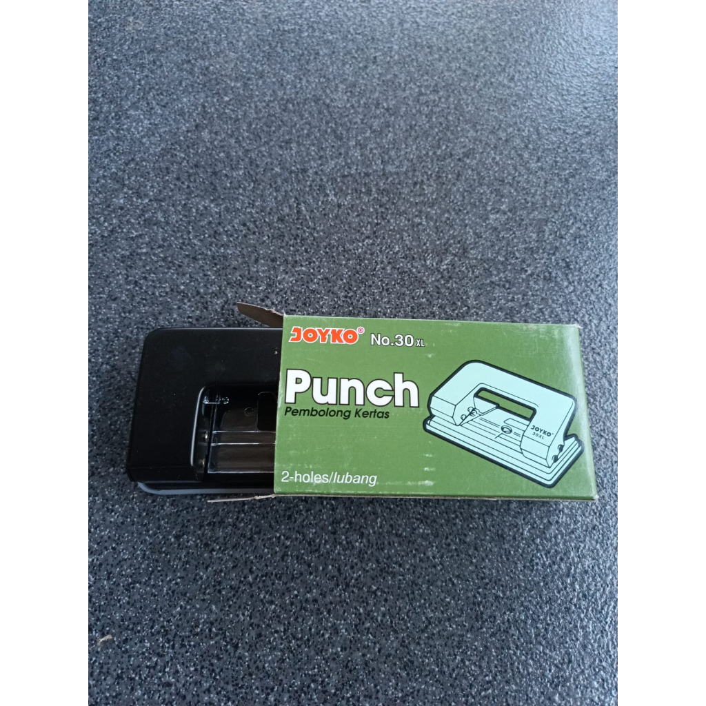 

HOLE PUNCHER PEMBOLONG KERTAS KECIL BESI MEREK JOYKO NO 30XL 1 PCS