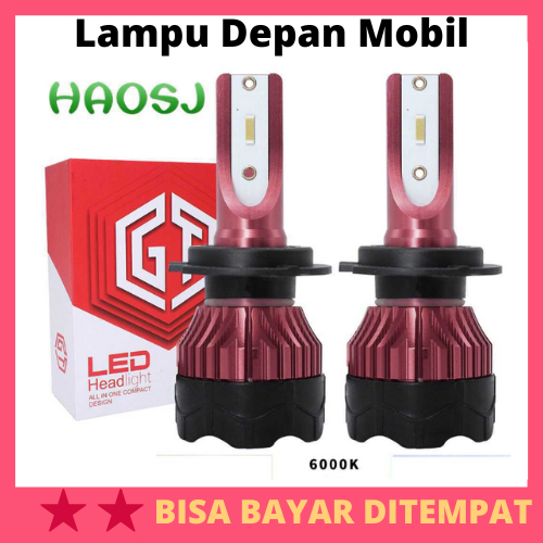 Lampu Depan Mobil LED ZES 12000LM 55W H11 2 PCS / Lampu Depan Utama Mobil LED Avanza Kijang Grand Max Rs Alya Apv Agya Brv Brio Satya Bmw New Calya Canter Carry Datsun Go Ertiga Espass Futura Fortuner Jazz Jeep Katana Pick Up Panther Projie Super Terang O