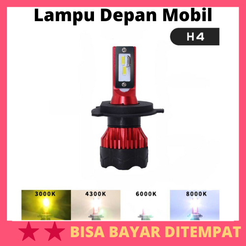 Lampu Depan Mobil LED ZES 12000LM 55W H11 2 PCS / Lampu Depan Utama Mobil LED Avanza Kijang Grand Ma