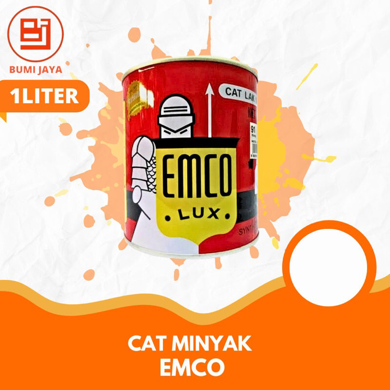 cat besi & kayu emco cat minyak emco 1ltr