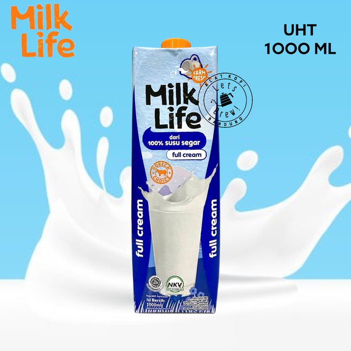 

UHT Milk Life Plain 1000ml / Susu UHT Milk Life 1L