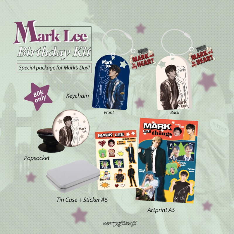 Mark Jaemin Birthday Kit by berryglitchji