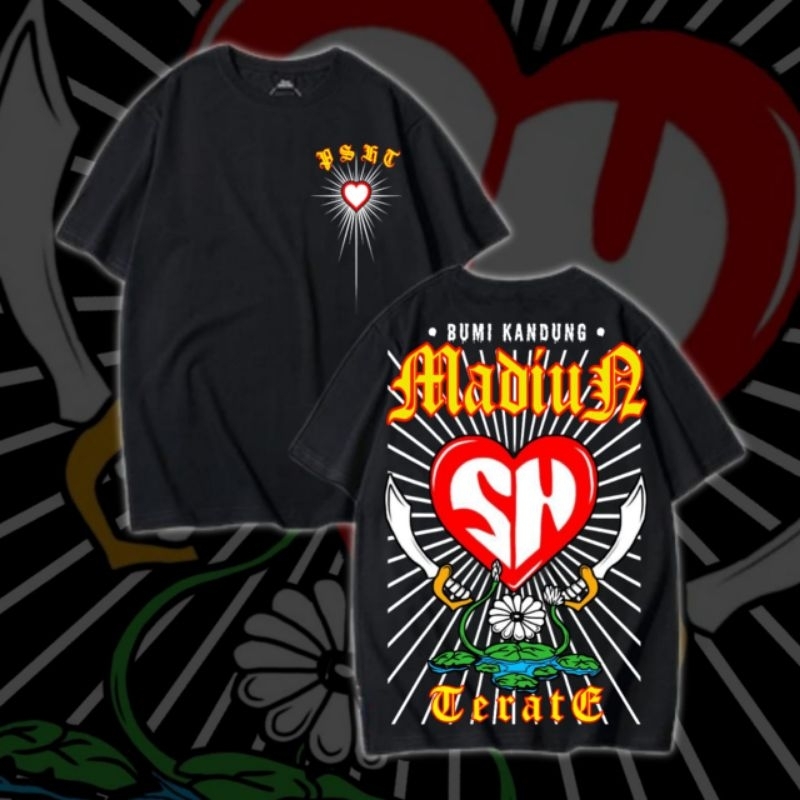 Kaos PSHT Persaudaraan Setia Hati Terate Bumi Kandung Madiun