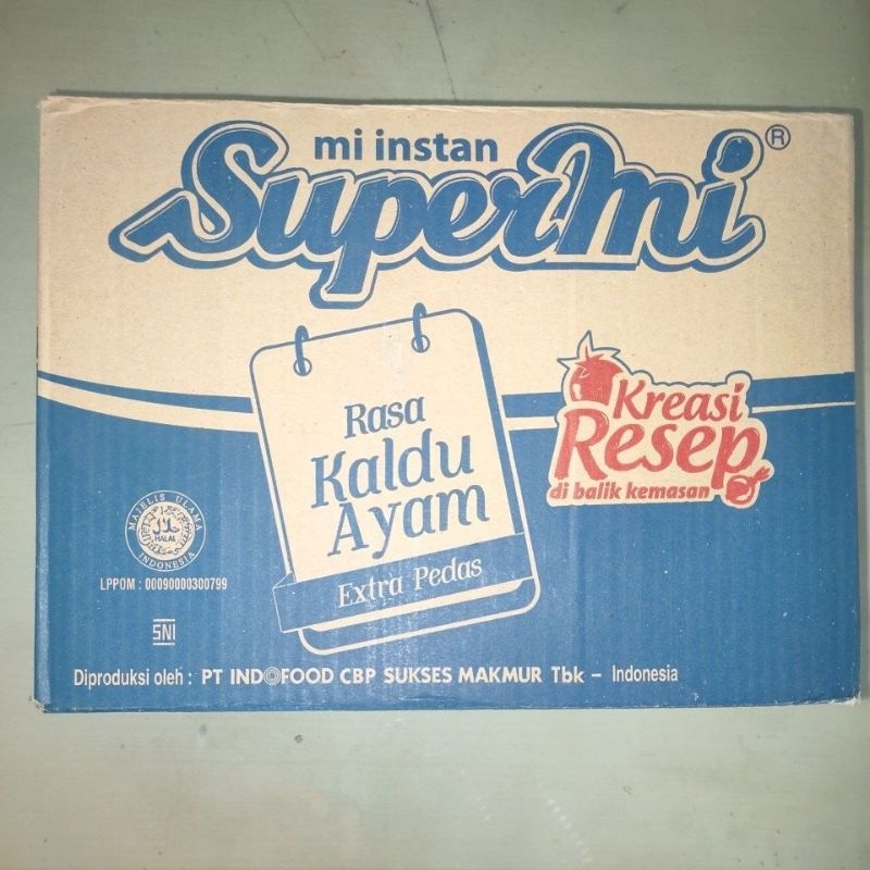 SUPERMI KALDU AYAM PEDAS 40PCS