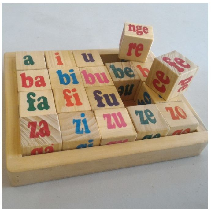 Mainan Balok Suku Kata