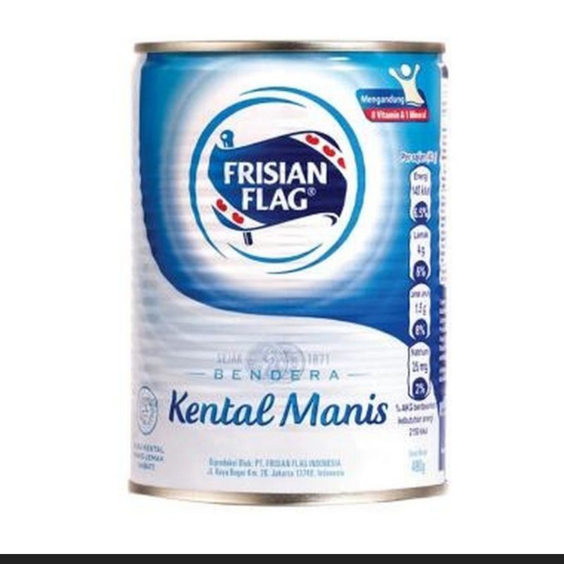 

FRISIAN FLAG SUSU KENTAL MANIS KALENG 370GR DAN 490GR