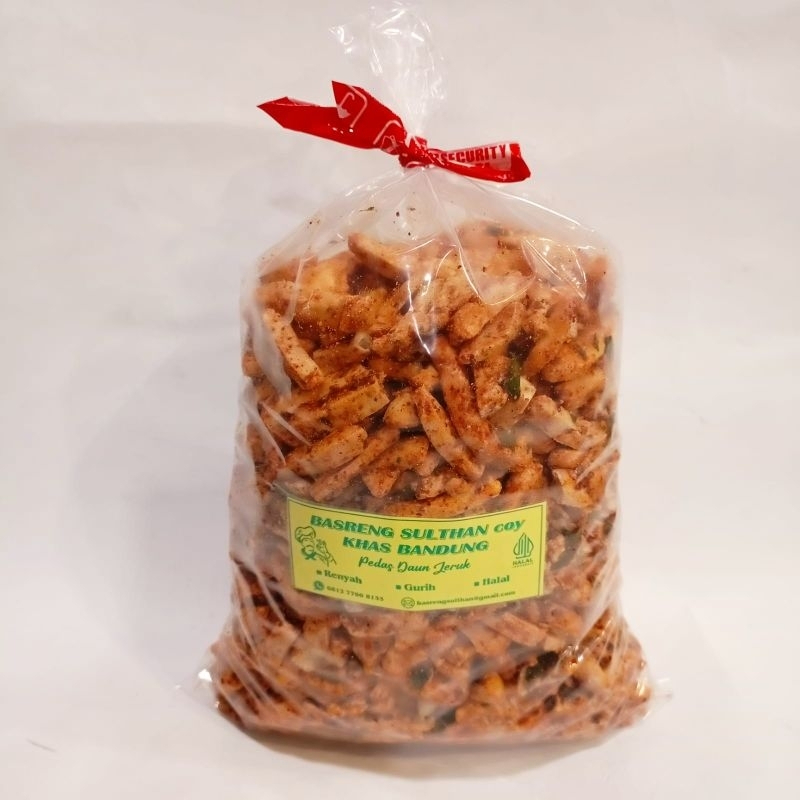 

Basreng pedas daun jeruk 1 kg viral