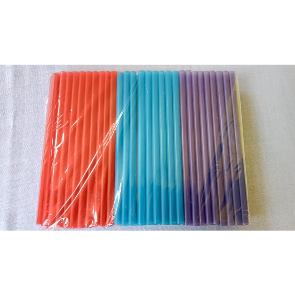Sedotan Plastik Warna / Sedotan Pop Ice Termurah Terlaris