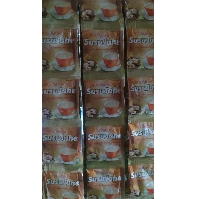 

susu jahe sido muncul(1 renceng isi 10pc) @23gr