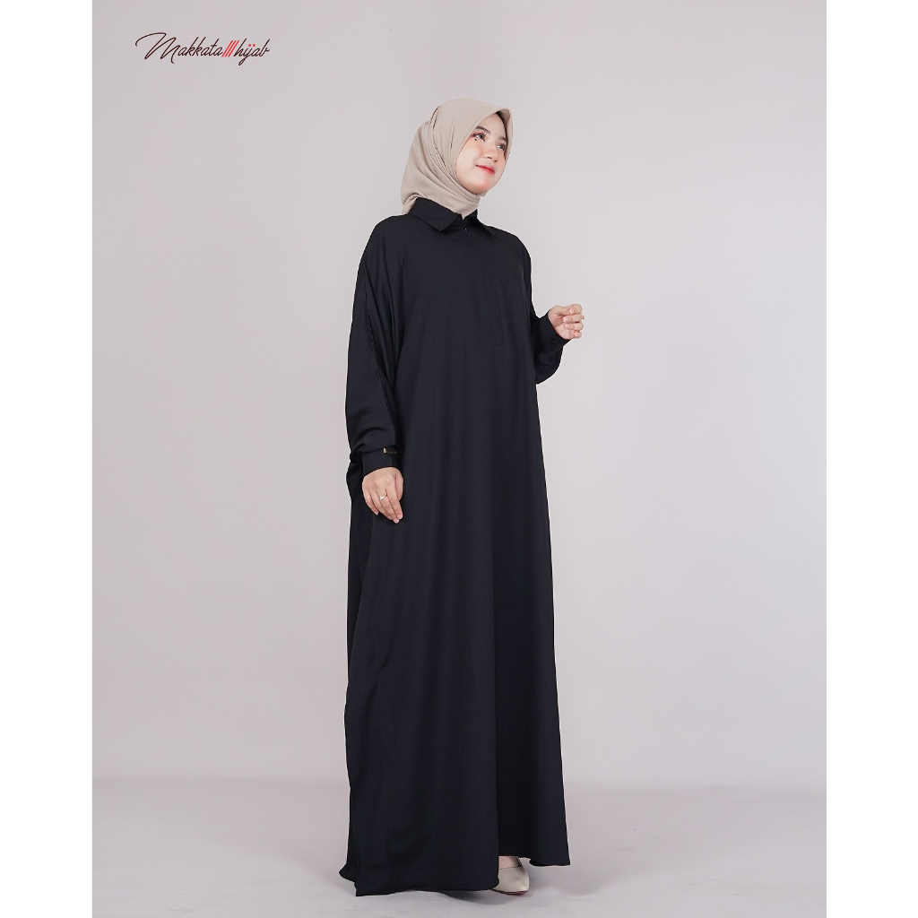 Naya Dress Gamis Abaya Wanita Jumbo Butik Mewah Elegan Premium Busui Kekinian Fashion Muslim Terbaru