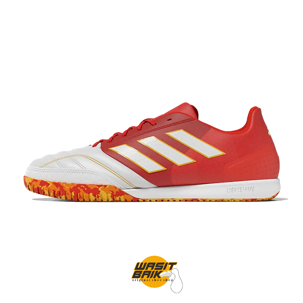SEPATU FUTSAL - ADIDAS TOP SALA COMPETITION IN RED WHITE ORIGINAL