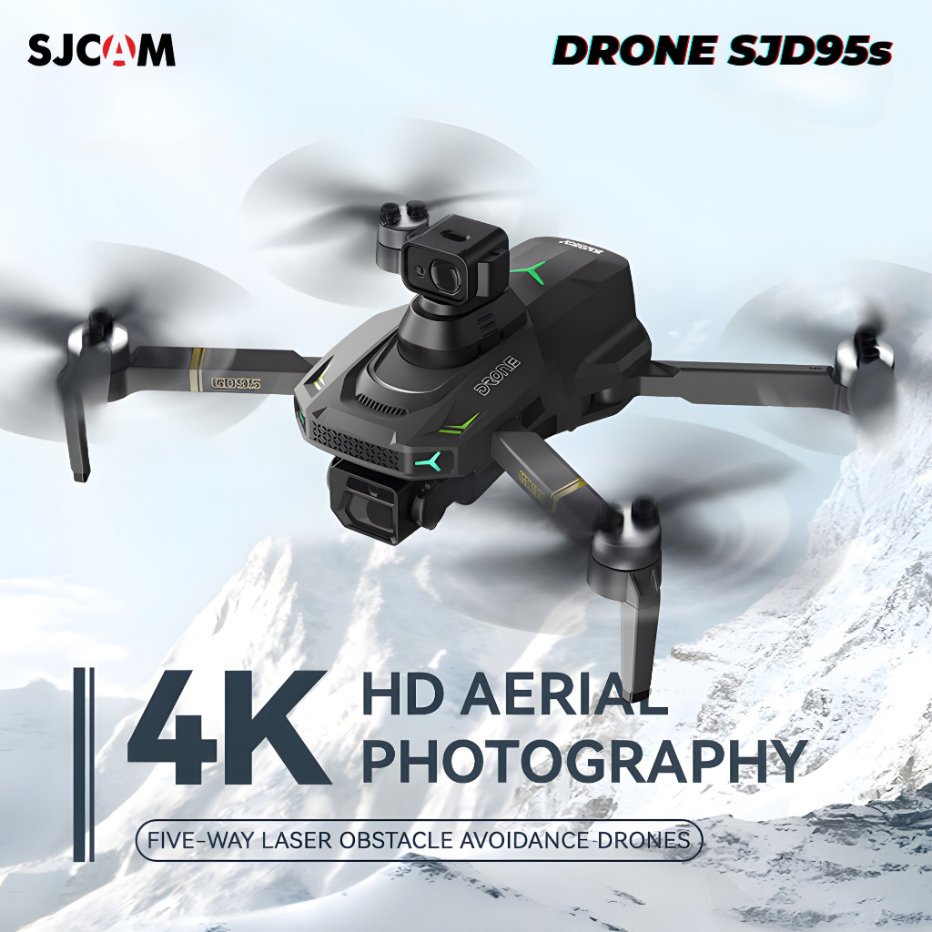 SJCAM SJD95s Brushless Drone 4K ESC Camera Optical Flow Include Remote