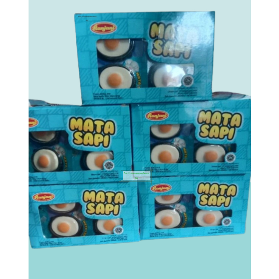 

Ranjani Gummy Candy Bentuk Telur Mata Sapi isi 24 Pcs x 8 gram