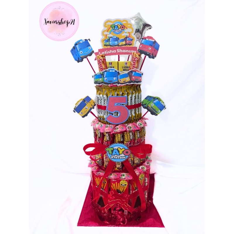 

Snack Tower Jumbo Premium (Bisa Custom Tema)