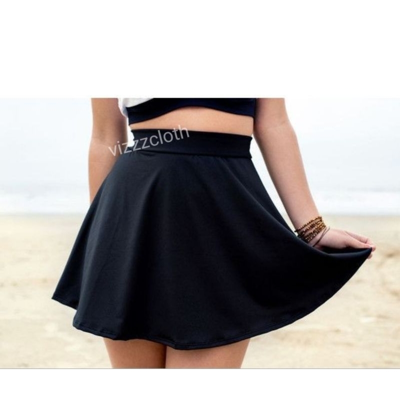 rok mini flare/rok pendek