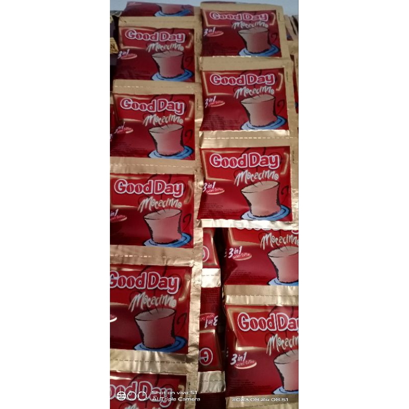 

KOPI GOOD DAY CAPPUCINO 20gr (1 RENCENG ISI 10)