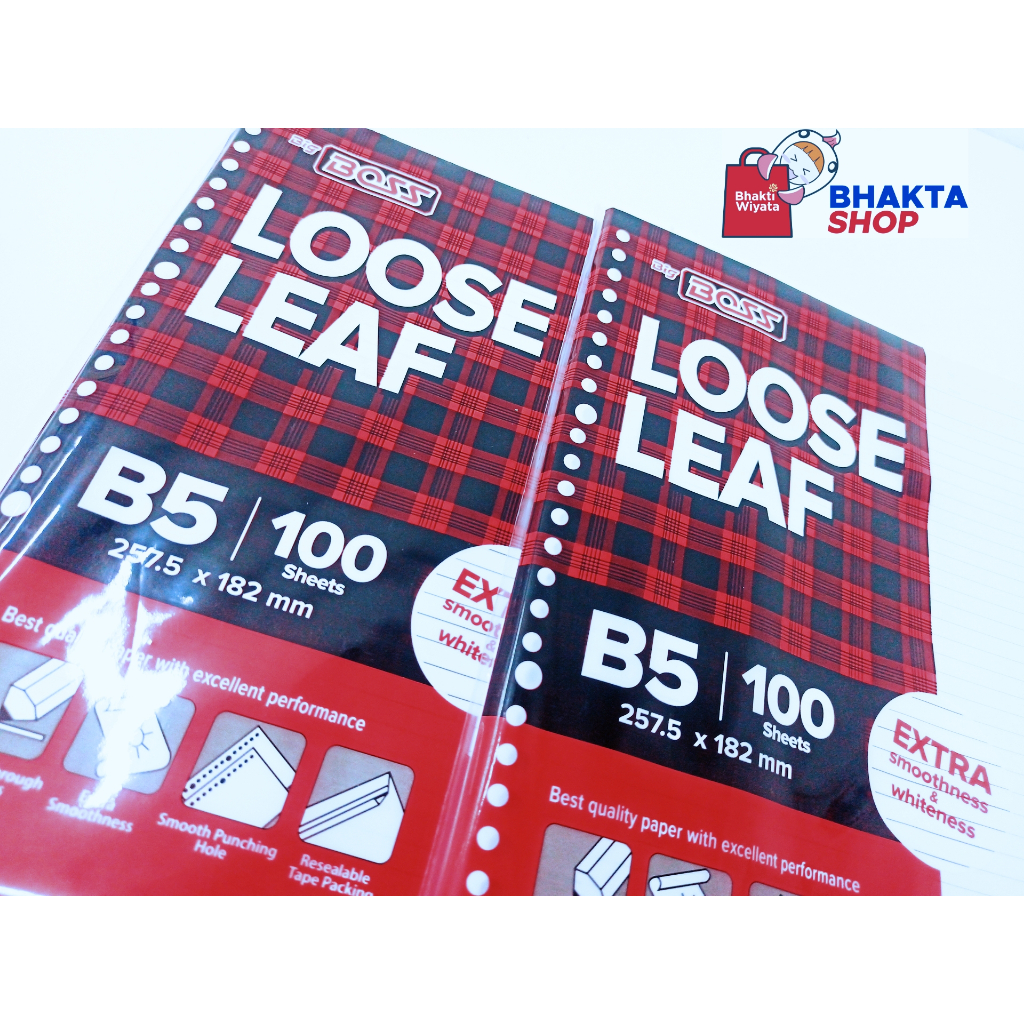 

KERTAS BINDER / LOOSE LEAF (BIG BOSS)