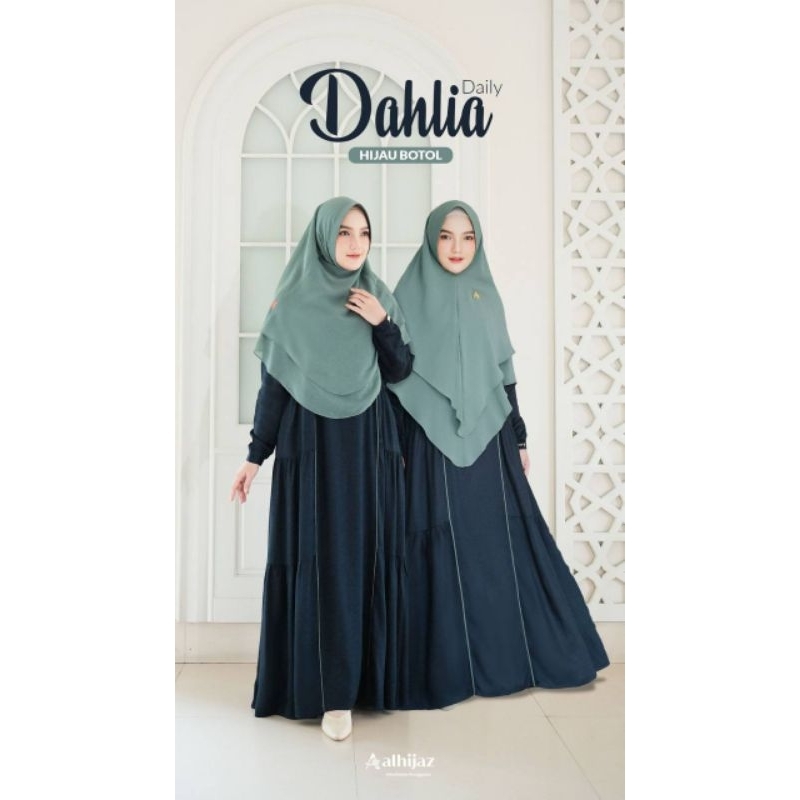 Dahlia By Alhijaz set Khimar