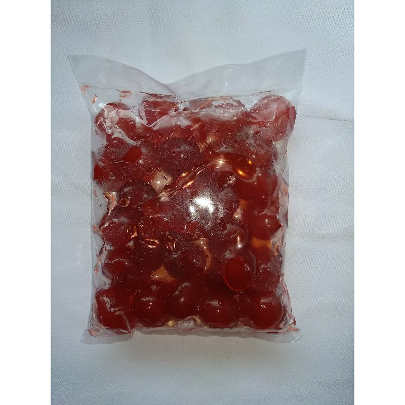 

Cherry Merah Tanpa Tangkai Repack 250gr