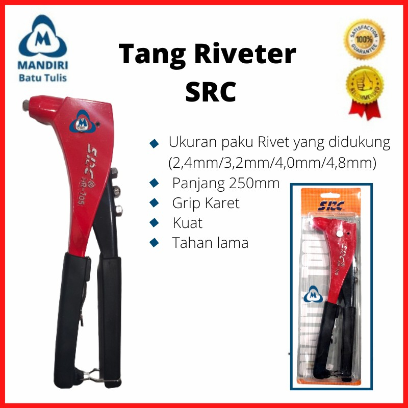 Tang Rivet - Tang Riveter - Hand Rivet - Tembakan Paku Ripet SRC