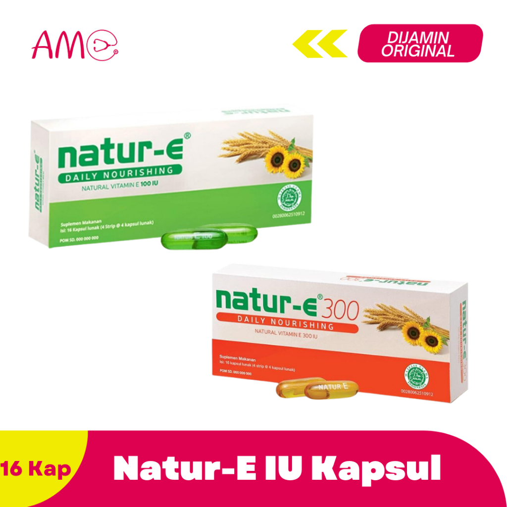 Natur-E Vitamin E untuk kecantikan kulit / multivitamin