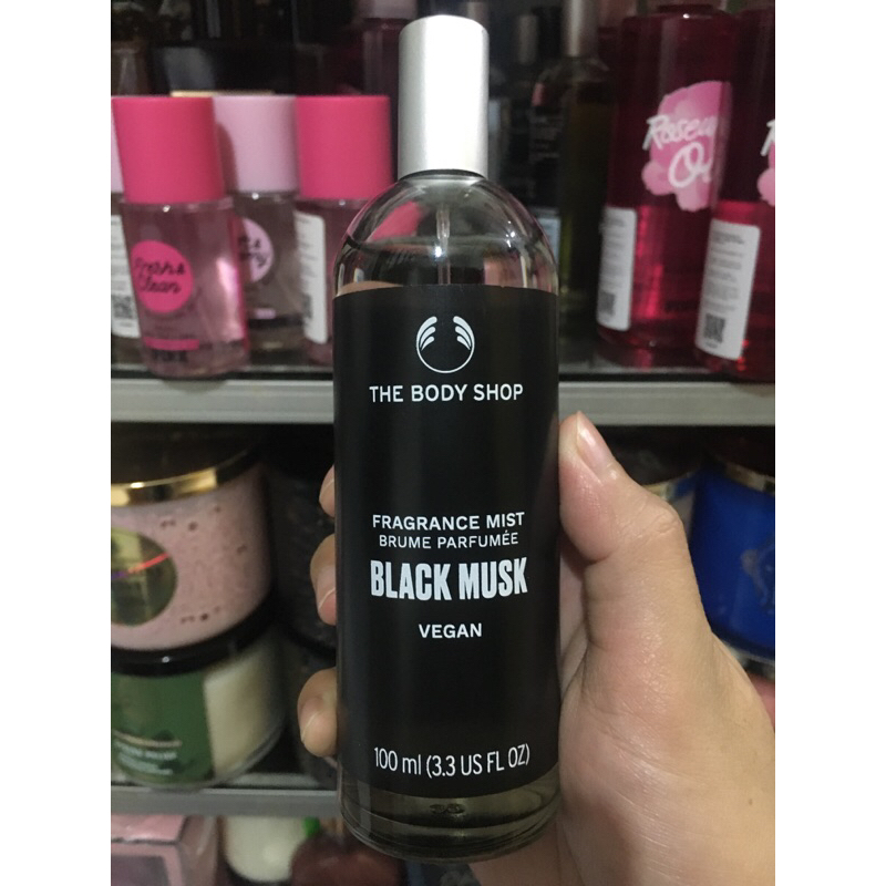 the body shop tbs black musk fragrance mist 100ml original store