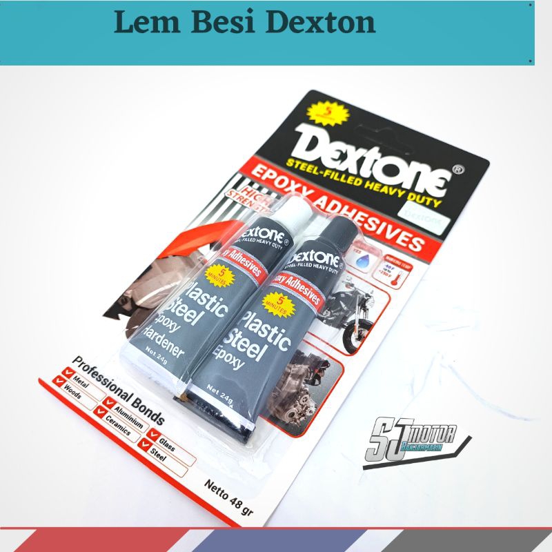 

Lem Besi 5 Menit Dextone (48 Gram)