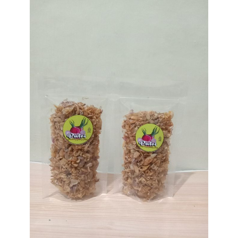 

Brambang Goreng Crispy Pouch 100gr