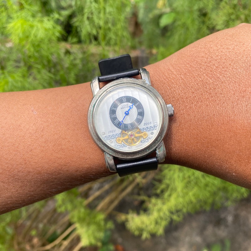 Jam Analog Pria Tangan Cowo Casio Louiz Antonie Automatic Water Resist Vintage Retro