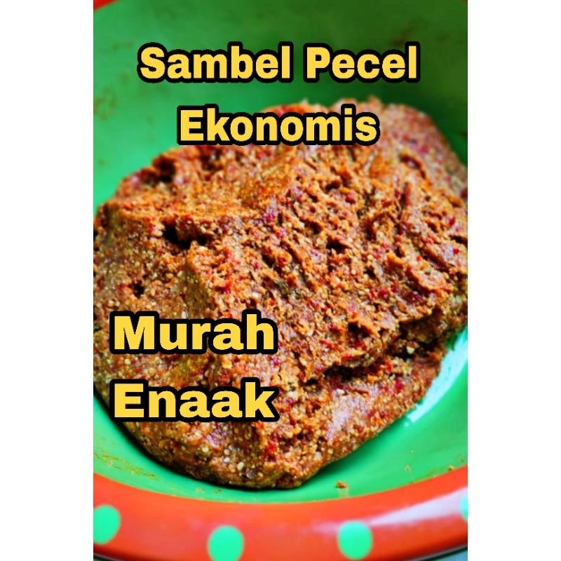 

Sambel Pecel Ekonomis 500gr di Sangrai Tanpa Bahan Pengawet