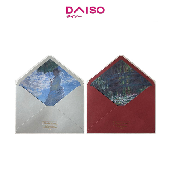 

Daiso Museum Envelope Monet